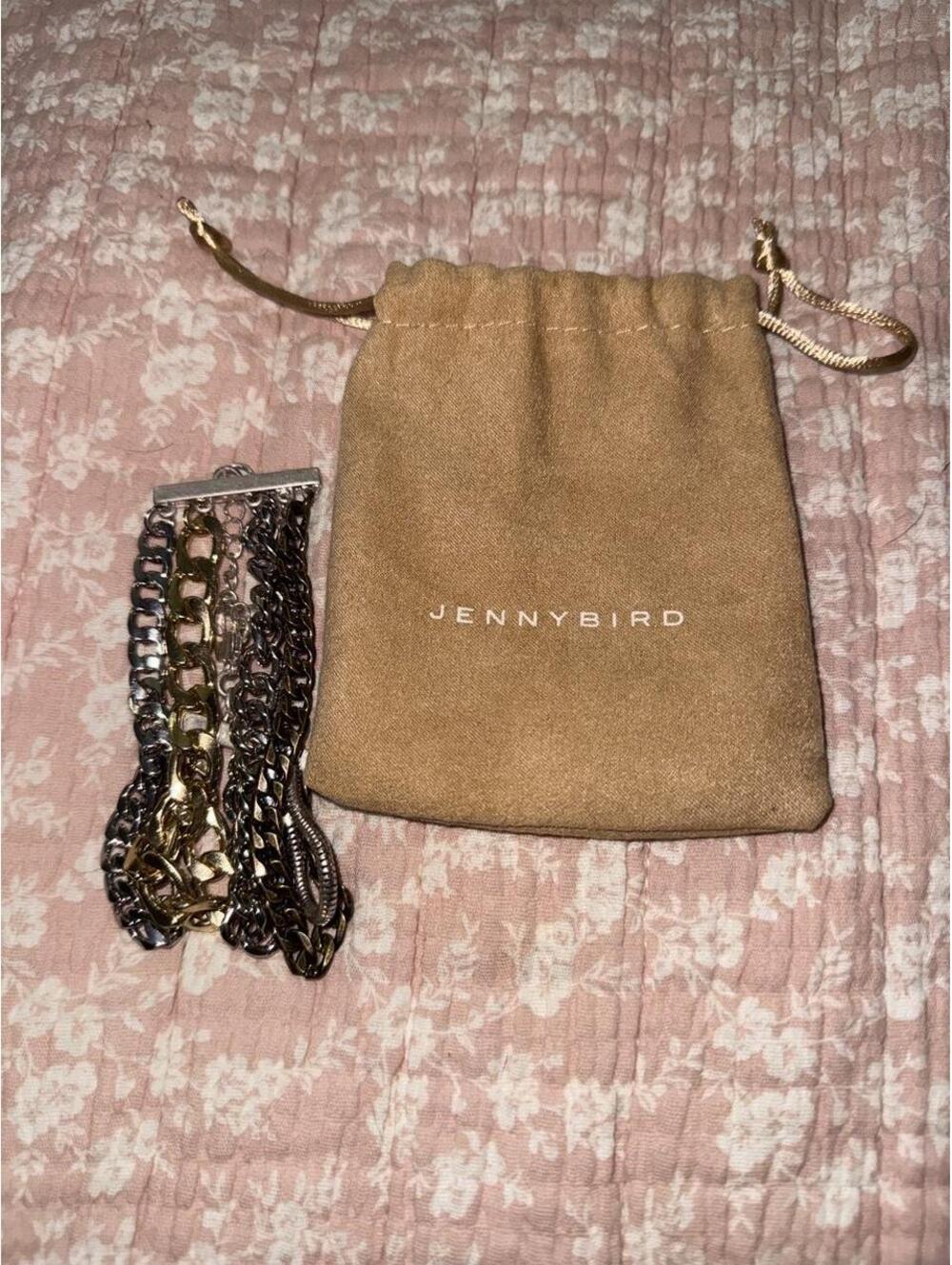 Jenny Bird Women's Gold and Tan Jewellery